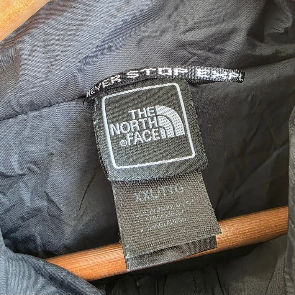 The North Face Mens Full Zip Packable Jacket Polyester size XXL Chartreuse